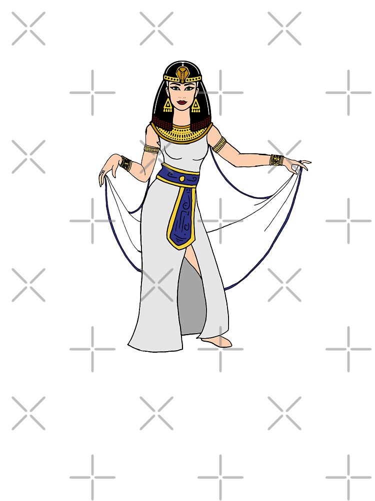 cleopatra drawing for kids