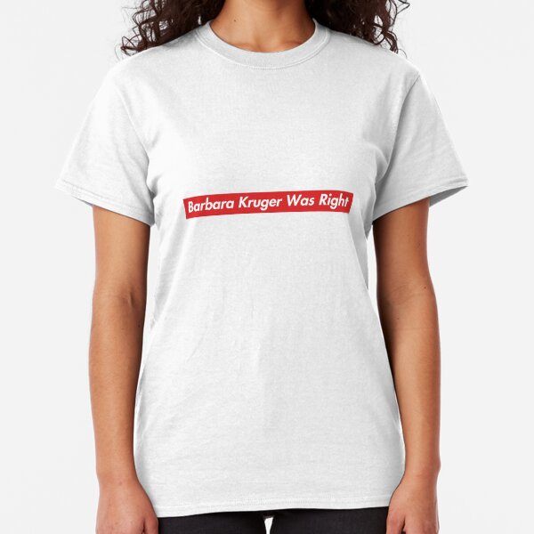 supreme barbara kruger tee