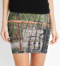 Ropes, Masts And Rigging Mini Skirt