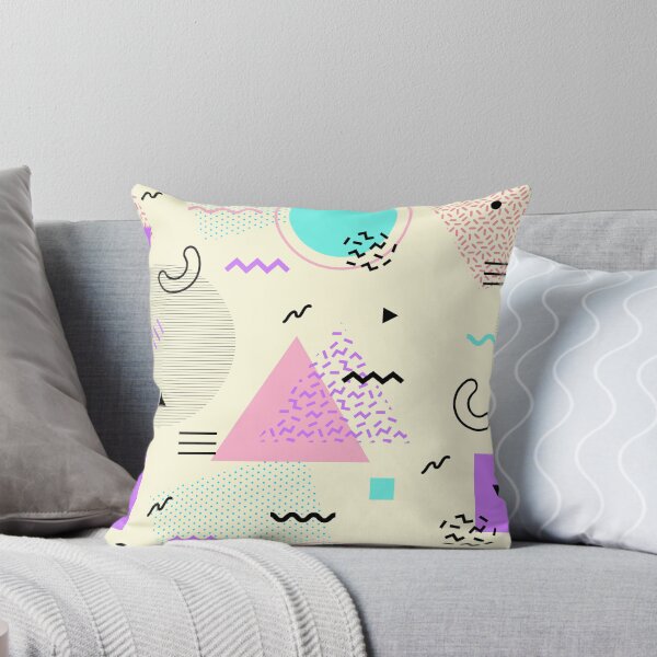 Item preview, Memphis 80's-90's design - Pastel color #5 - Light yellow designed and sold by MOKO22.