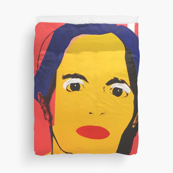 Retrato de mujer POP-ART Funda nórdica