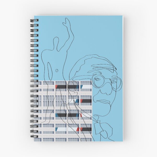 Aperçu de l'œuvre Le Corbusier Facade S03-5 créée et vendue par DANE_Projects.
