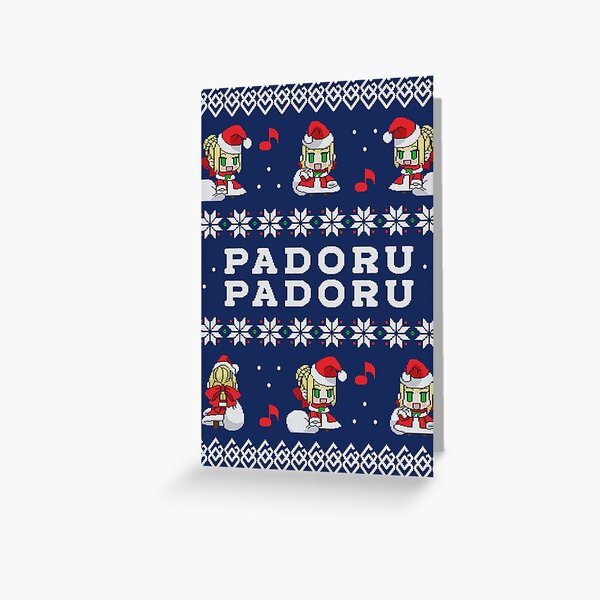 PADORU PADORU Greeting Card