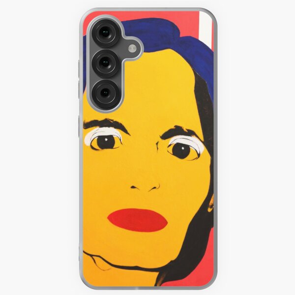 Retrato de mujer POP-ART Funda blanda para Samsung Galaxy