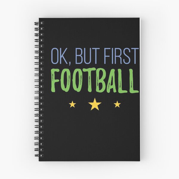 Item preview, Ok, But First Football designed and sold by MooonTees.