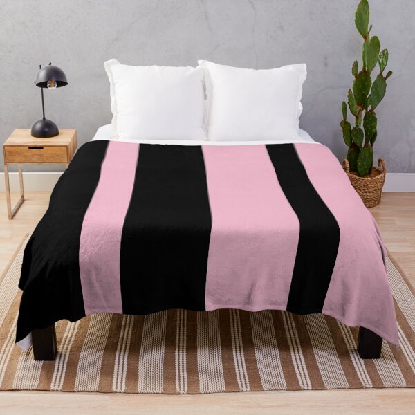 Item preview, Vertical Black and Pink Stripes designed and sold by wordznart.