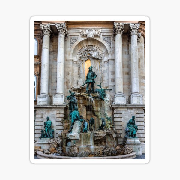 Matthias Fountain Sticker