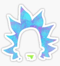 Rick Sanchez silhouette Sticker