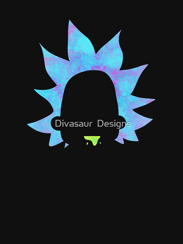 "Rick Sanchez silhouette " T-shirt by DivasaurDesigns | Redbubble