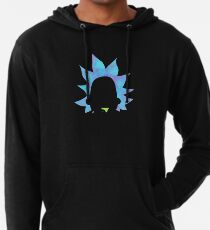 Rick Sanchez silhouette Lightweight Hoodie