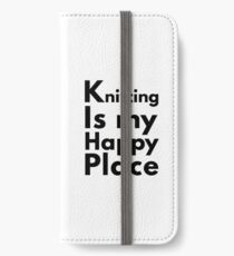 Happy Knitting iPhone Wallet/Case/Skin