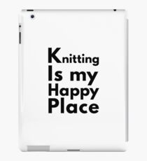 Happy Knitting iPad Case/Skin