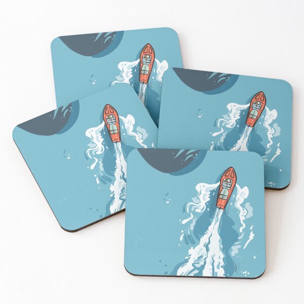 Item preview, Speed boat | Power boat | motor boat drawing designed and sold by Covo Studio.