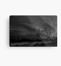 Threatening Metal Print