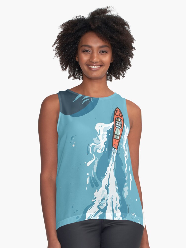 Vista previa del artículo con la obra «Blusa sin mangas», diseñado y vendido por CovoStudio.