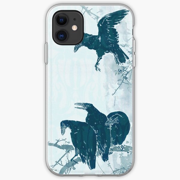 Four Crows iPhone Soft Case