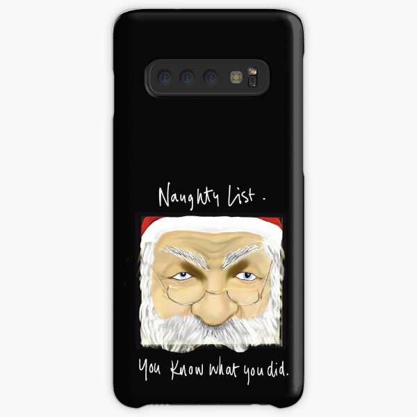 Naughty List by Blood Bath Cards Samsung Galaxy Snap Case
