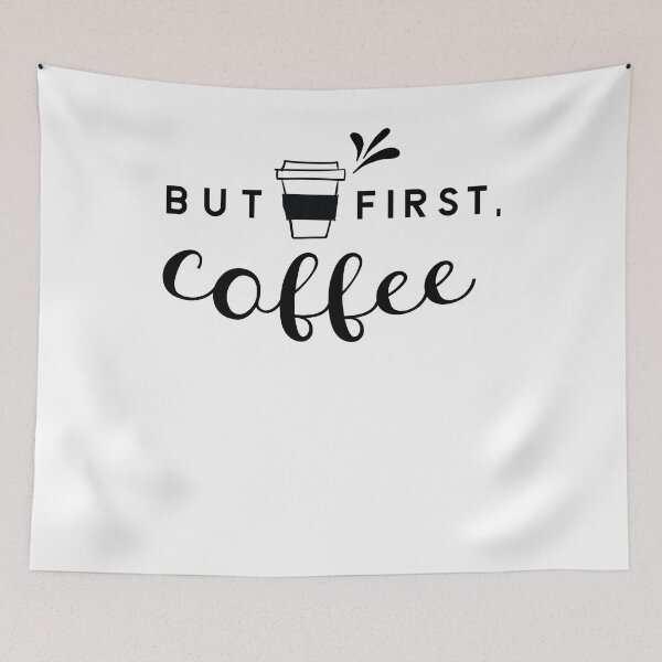 Item preview, But First Coffee designed and sold by JakeRhodes.