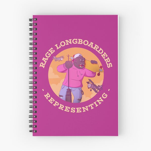 Item preview, Rage longboarders representando designed and sold by Vladyslav Sydorko.