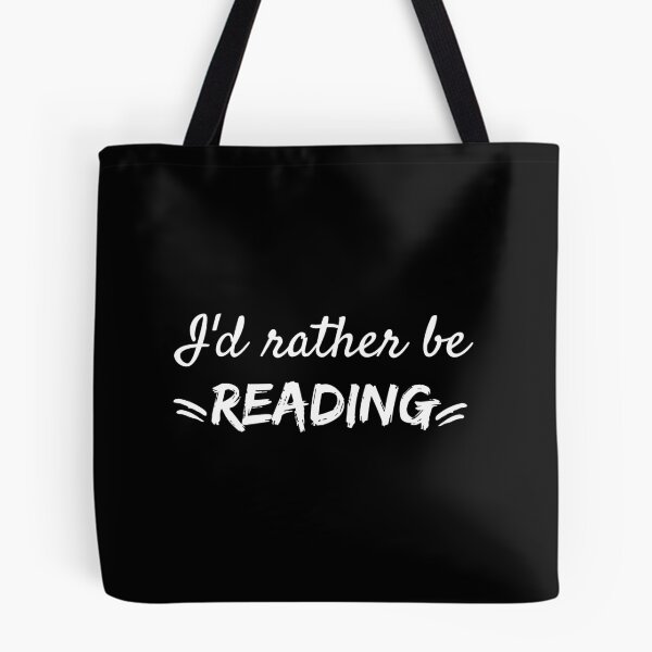 Item preview, I'd Rather Be Reading designed and sold by Fairytale Farmer.