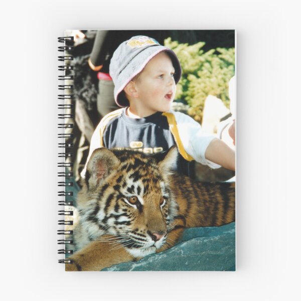 Item preview, A Boy and his Tiger designed and sold by Cheryl Parkes.