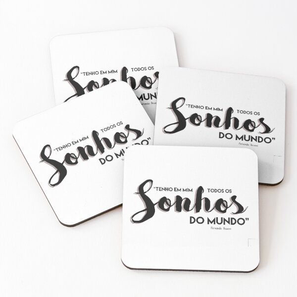Item preview, Sonhos do mundo - Fernando Pessoa - Positive Quotes designed and sold by O Estúdio Gráfico - Mylla Ghdv.