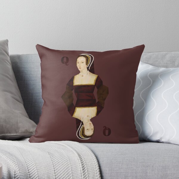 Anne Boleyn Throw Pillow