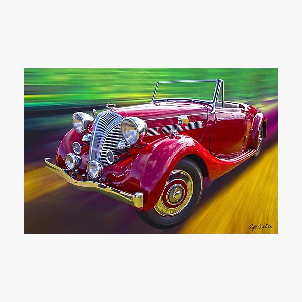 1938 Triumph Dolomite Photographic Print