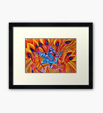 BIG LIGHT - FOR HANUKKAH Framed Print