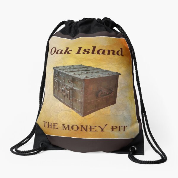 Oak Island - The Money Pit Drawstring Bag