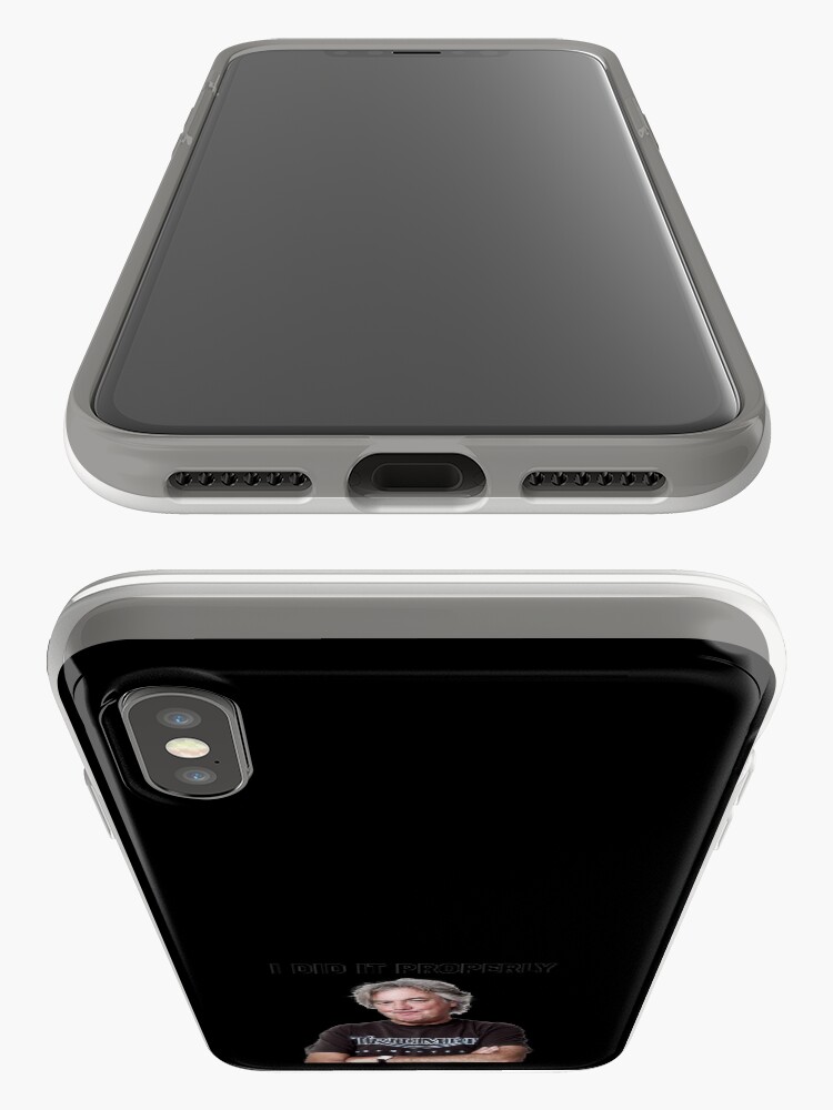 Alternate view of James May "I did it properly" iPhone Case & Cover