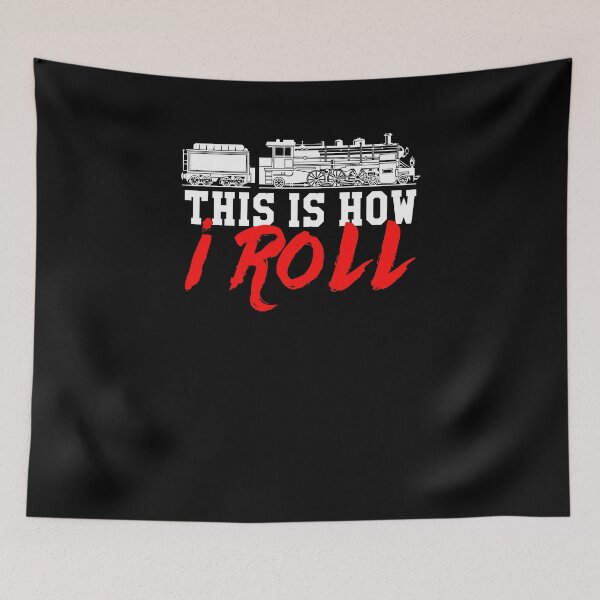 Item preview, Funny This Is How I Roll Train Trains Puns Train Lover Shirt designed and sold by LookTwice.