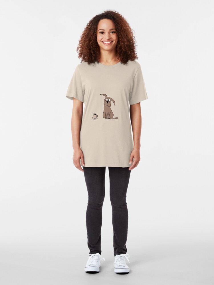 Alternate view of Coffee time Slim Fit T-Shirt