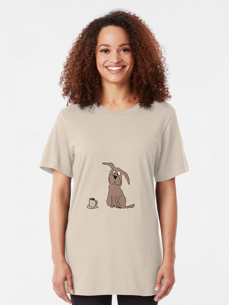 Alternate view of Coffee time Slim Fit T-Shirt