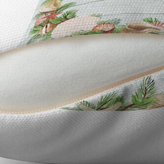 Alternate view of Coastal Christmas D Throw Pillow