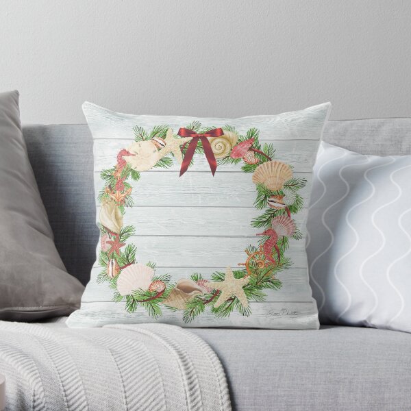 Noël côtier D Coussin