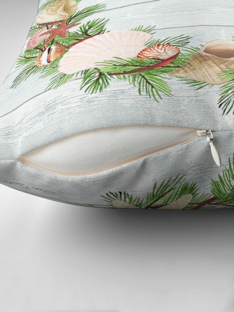 Thumbnail 2 von 4, Kissen, Küstenweihnachten D designt und verkauft von Jeanplout.