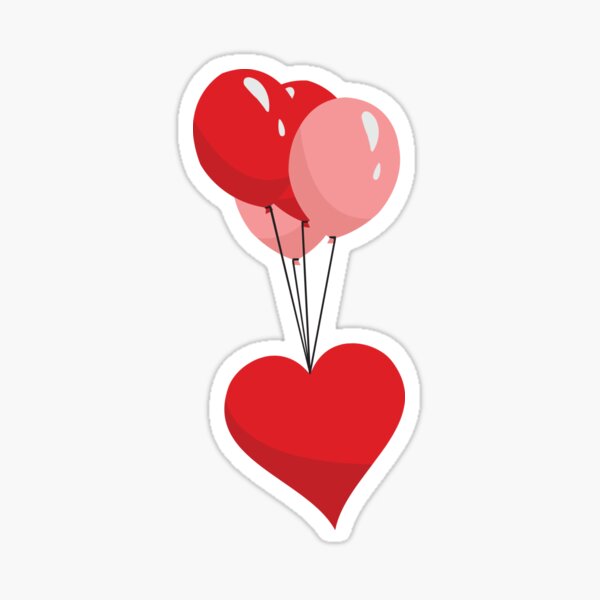 Balloon Stickers - Free love and romance Stickers