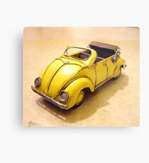 yellow bug Metal Print