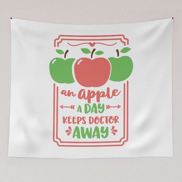 Item preview, An Apple A Day Keeps Doctor Away designed and sold by JakeRhodes.