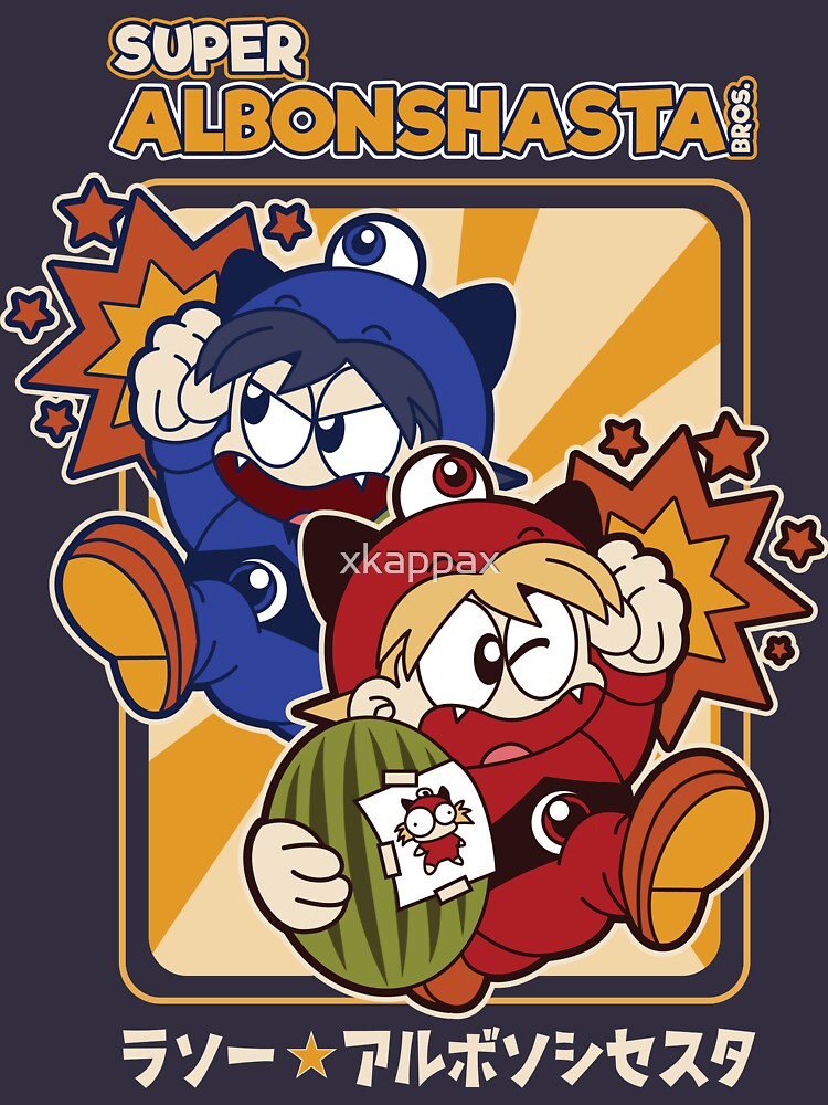 Super Albonshasta Bros. by xkappax
