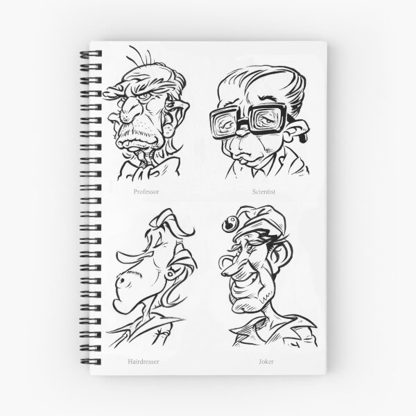 Item preview, Caricature Sketches 4 designed and sold by newfeenix.