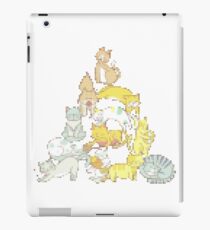 Knitted Purrfect Christmas tree made of cute cats iPad Case/Skin