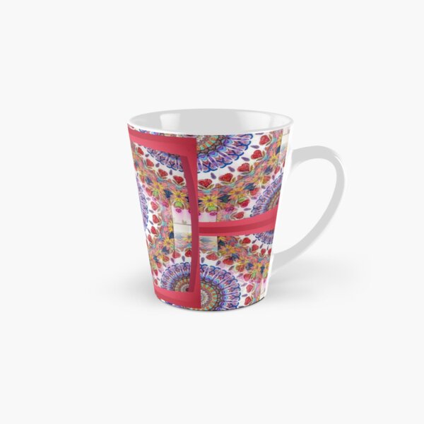 Style Old Colored Lace Fall Into Winter Design at Green Bee Mee Tall Mug