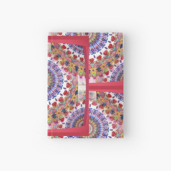 Style Old Colored Lace Fall Into Winter Design at Green Bee Mee Hardcover Journal