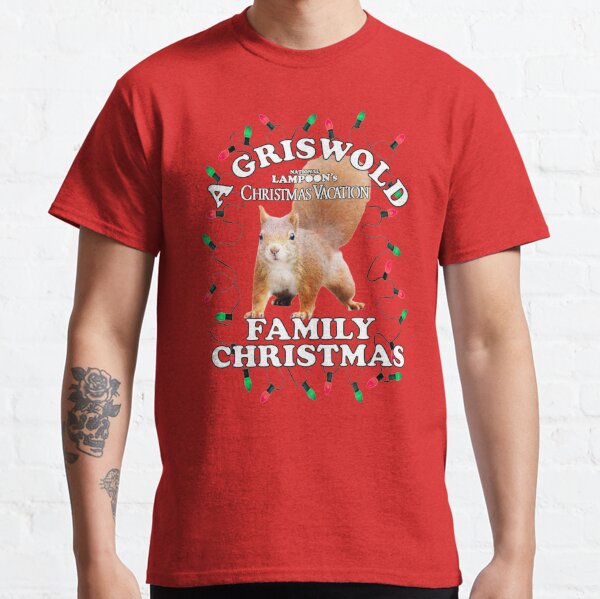 National Lampoon's - Family Christmas Full Squirrel Attack Classic T-Shirt