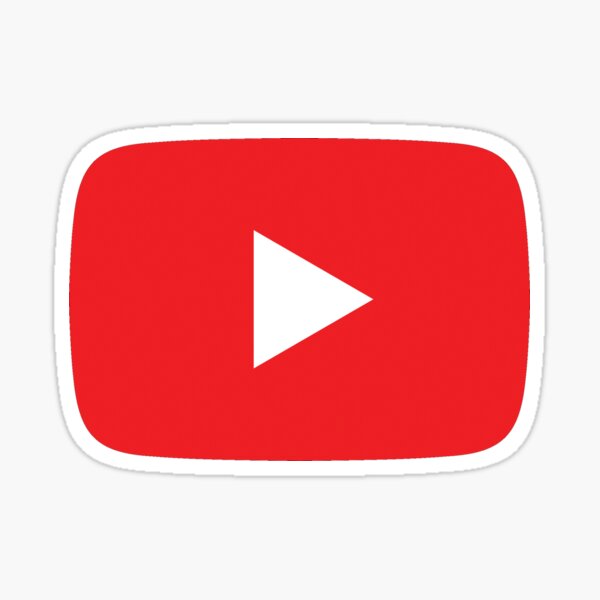 Artikel-Vorschau von Youtube-Button, designt und verkauft von Evelyus.