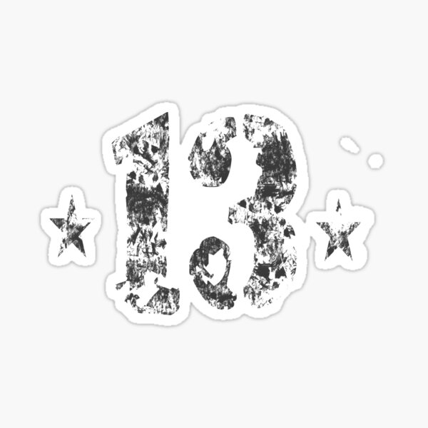 Sticker – Numbers – Zerach's New Website