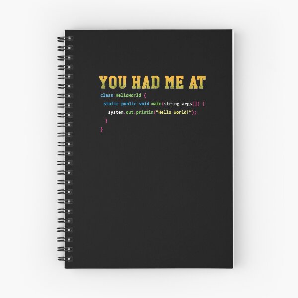 Item preview, Funny You Had Me At HelloWorld Programming Programmer Shirt designed and sold by LookTwice.