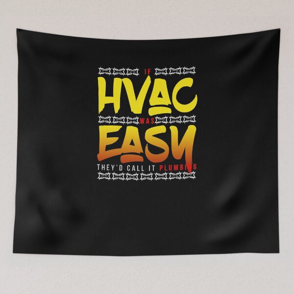 Item preview, Cool If HVAC Was Easy They'd Call It Plumbing Heating Shirt designed and sold by LookTwice.